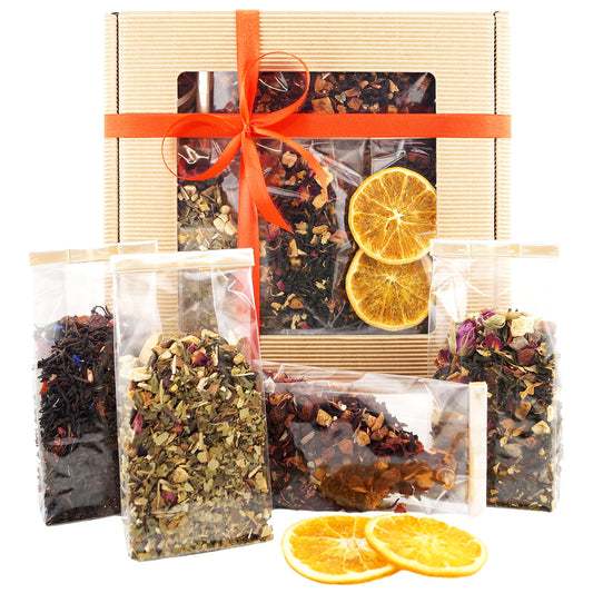 Premium Fruit Tea Gift Set in Elegant Box – Perfect Present for Birthday or Tea Lover