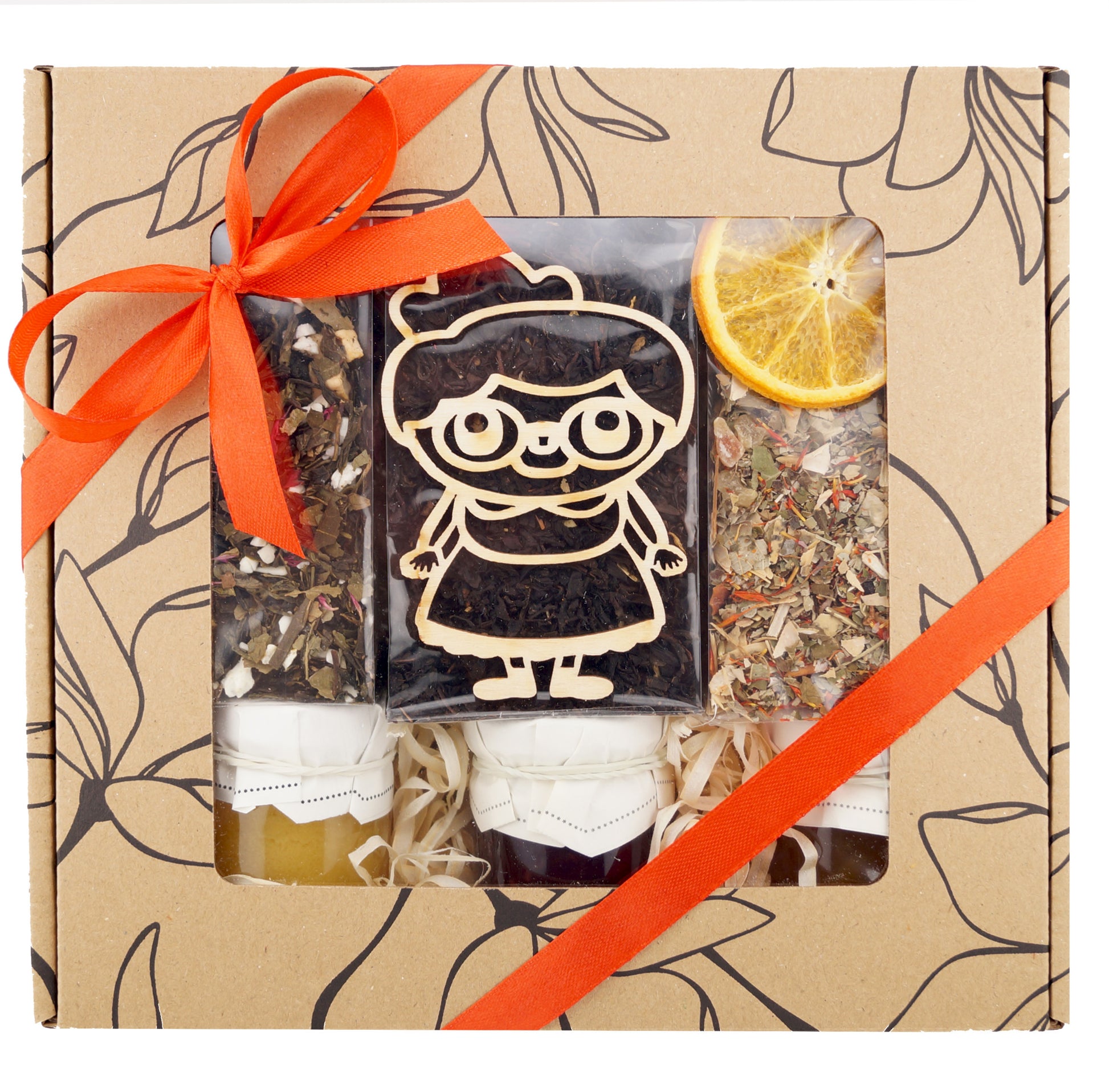 Gift Set for Grandma with Tea and Sweets – Special Gift for Beloved Grandmother