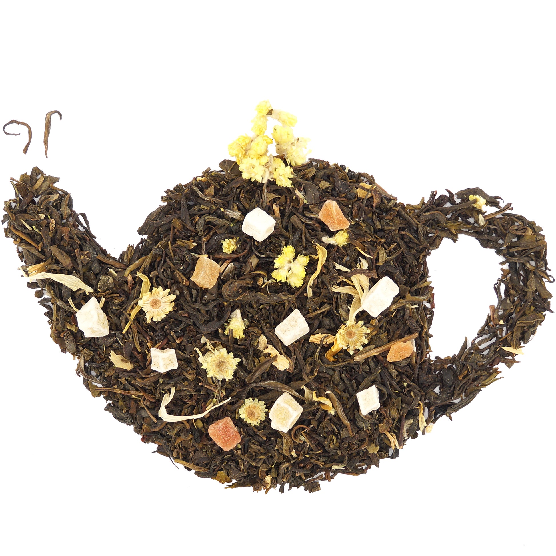 Exotic Mango Green Tea Leaves – Loose Leaf Fruity Blend
