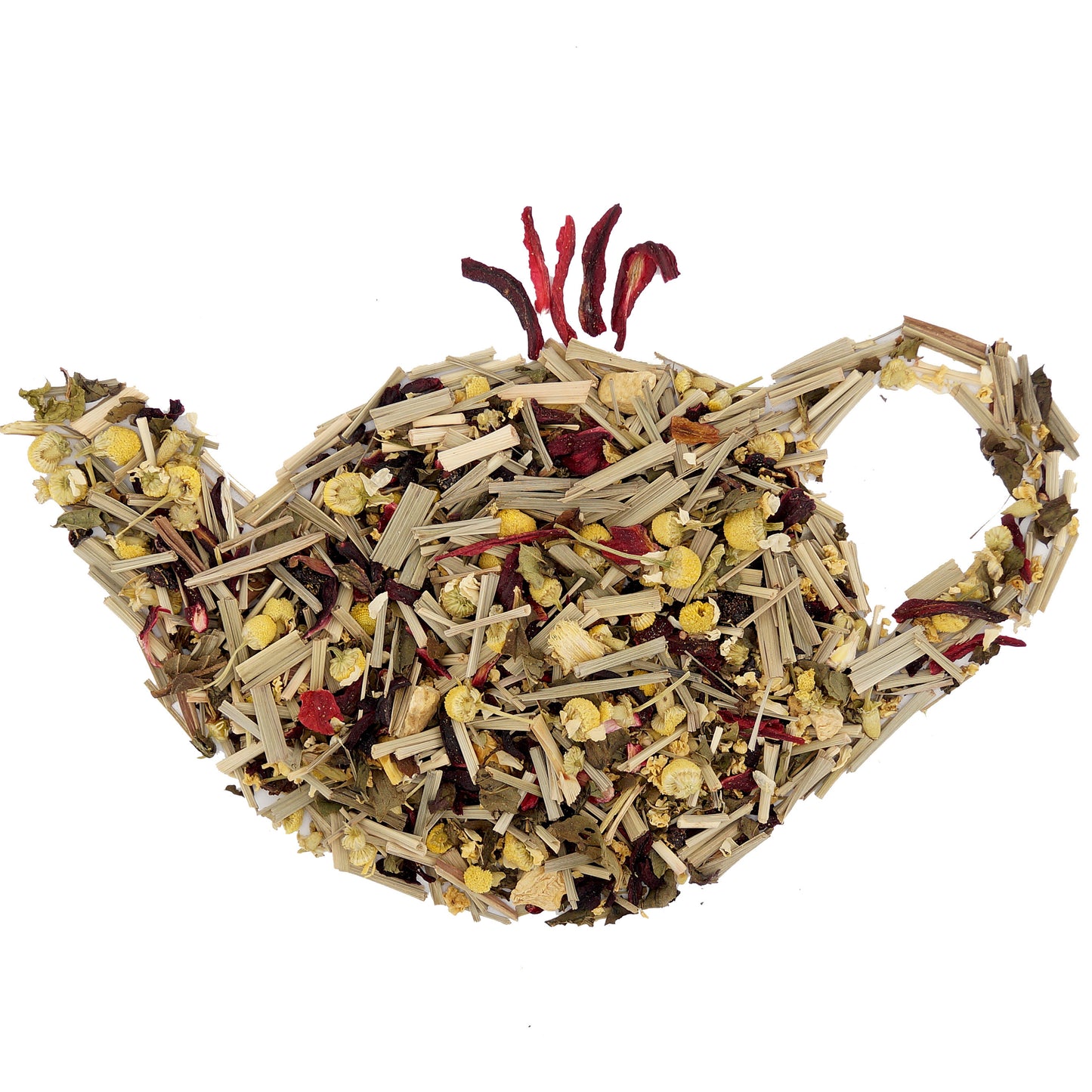 Herbal Tea Berry Garden – Loose Leaf Blend with Black Currant, Lemongrass, and Berries