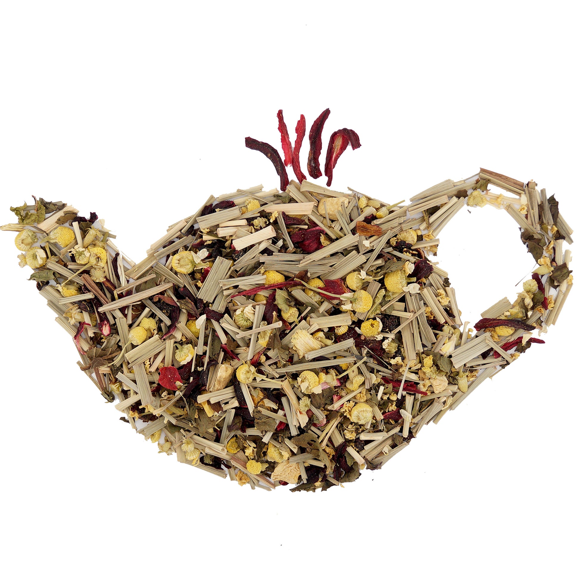Herbal Tea Berry Garden – Loose Leaf Blend with Black Currant, Lemongrass, and Berries