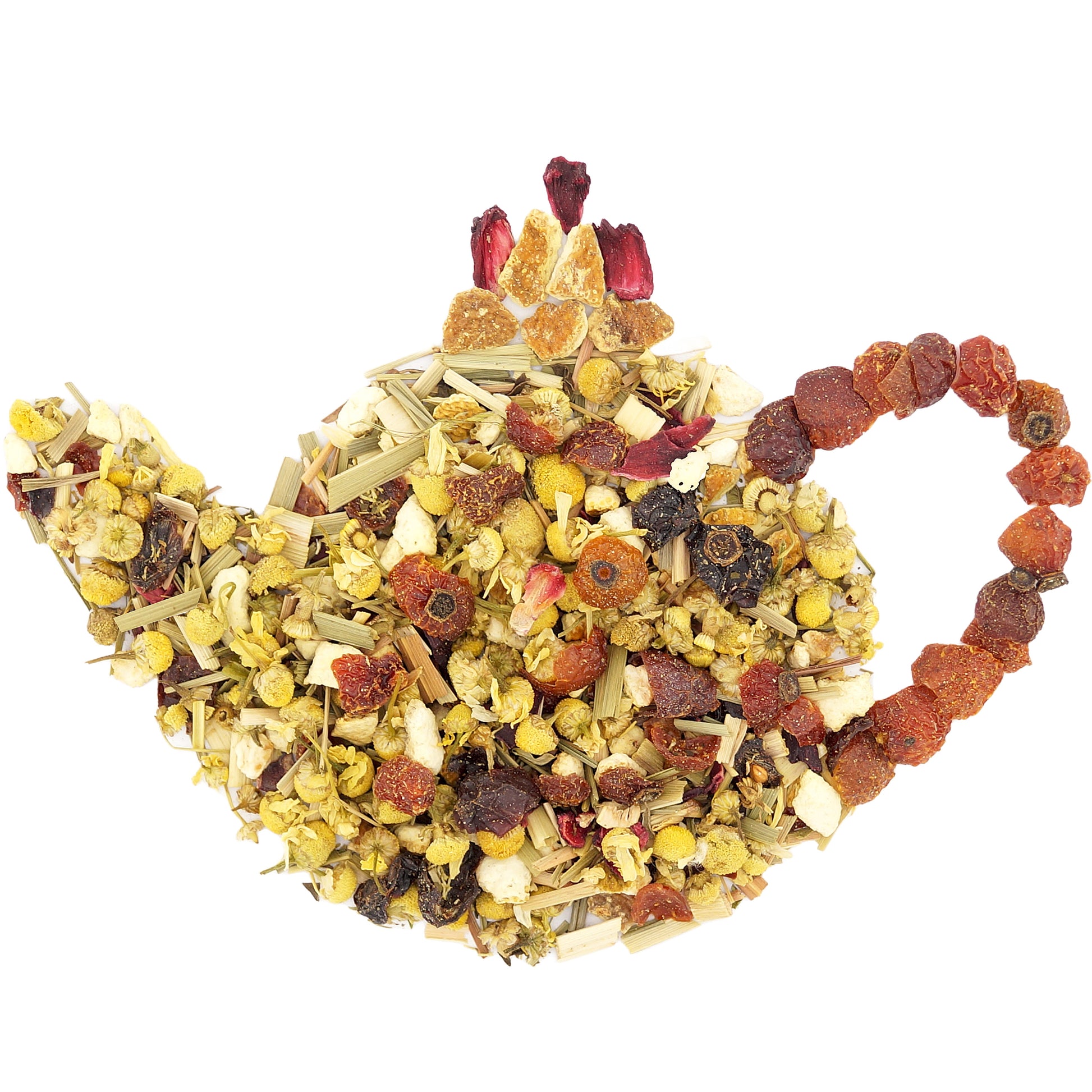 Herbal Tea Common Moment with calming chamomile and hibiscus blend