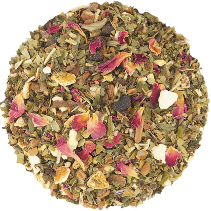 Herbal Tea Moroccan Mate – invigorating loose leaf tea blend in premium gift set for energizing moments