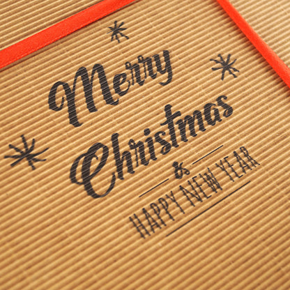 Decorative holiday gift box with assorted teas