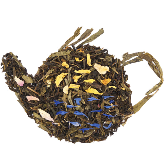Loose Leaf Green Mango Tea – Fruity Morning Green Tea Blend