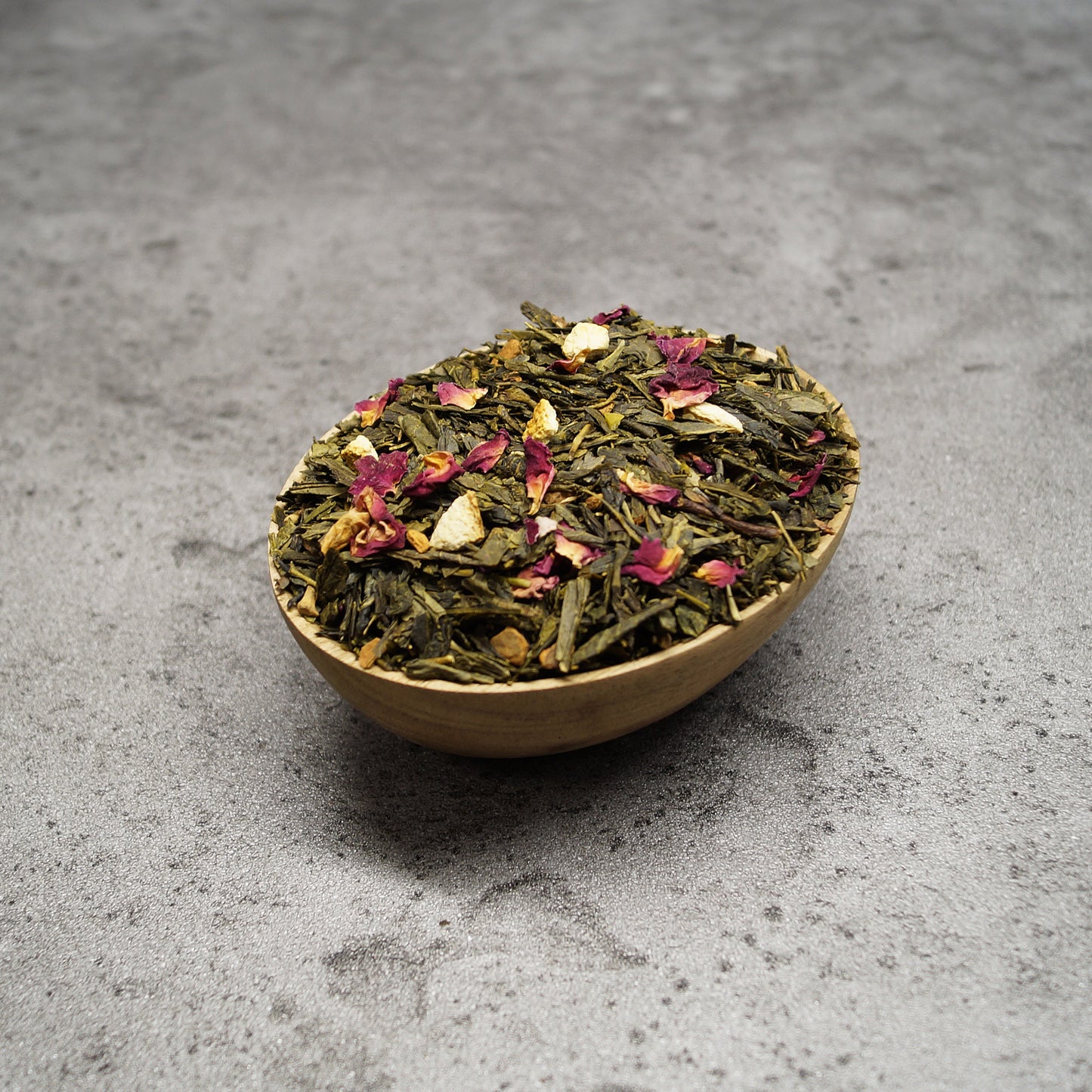 Order green tea, flavored with cinnamon and citrus