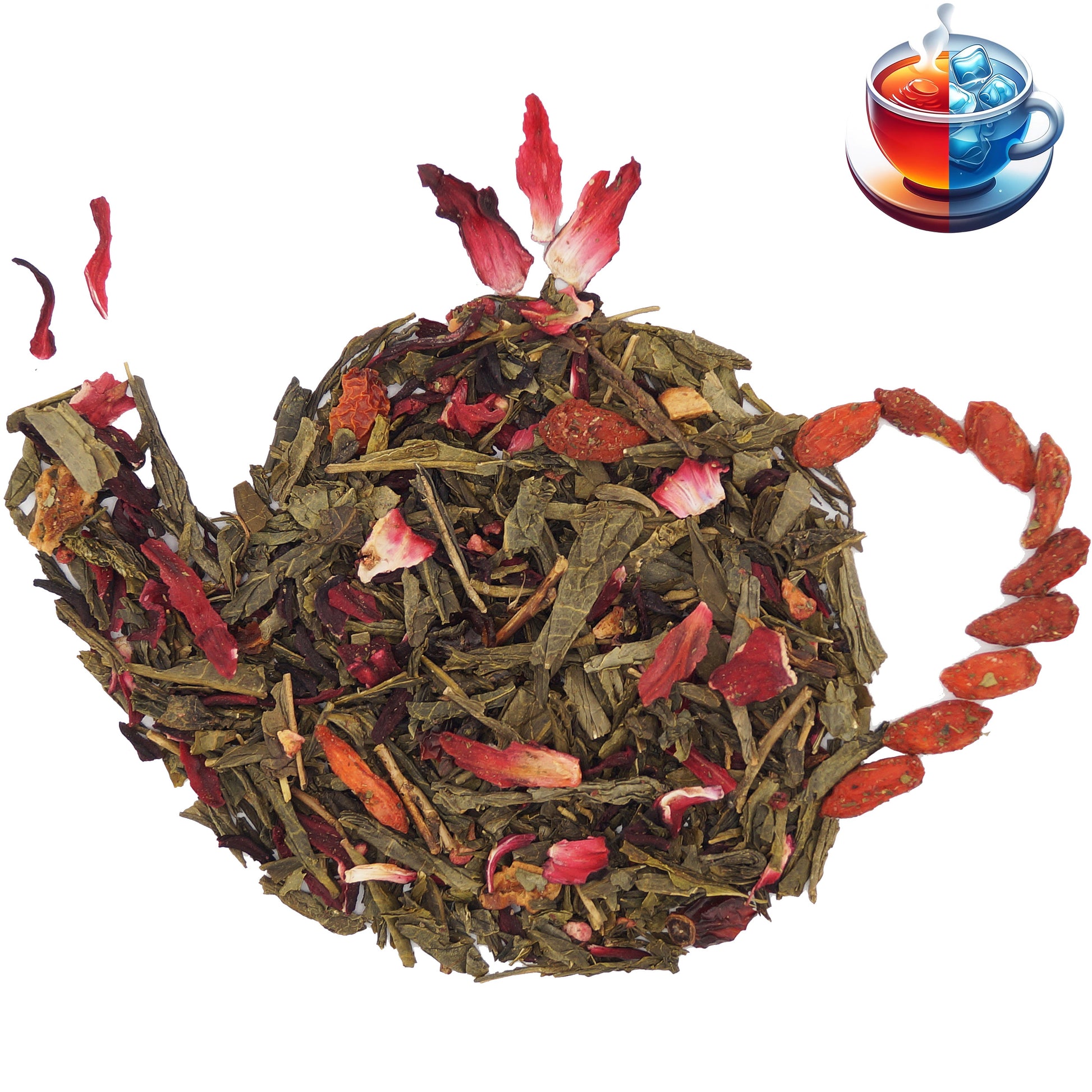 Buy Loose Leaf Green Tea with Goji Berries and Acai
