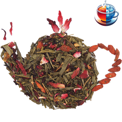 Buy Loose Leaf Green Tea with Goji Berries and Acai