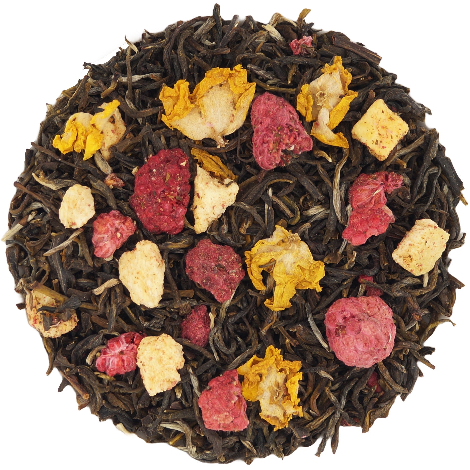 Buy Loose Leaf White Raspberry Tea with Physalis – Decaf Fruity White Tea