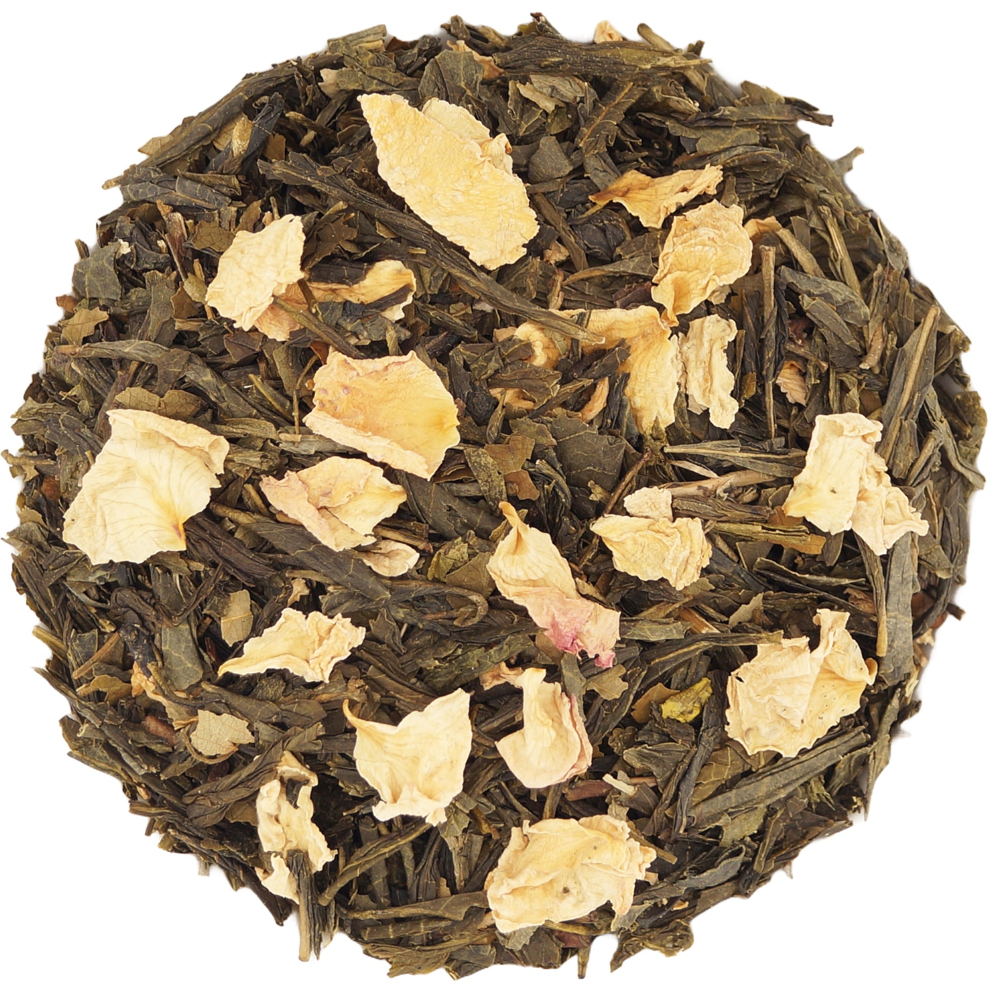 Sweet Almond Green Tea – Organic Loose Leaf Fruit Blend