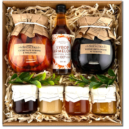 Luxury tea gift box with honey and sweets – perfect tea gift for tea lovers and special occasions