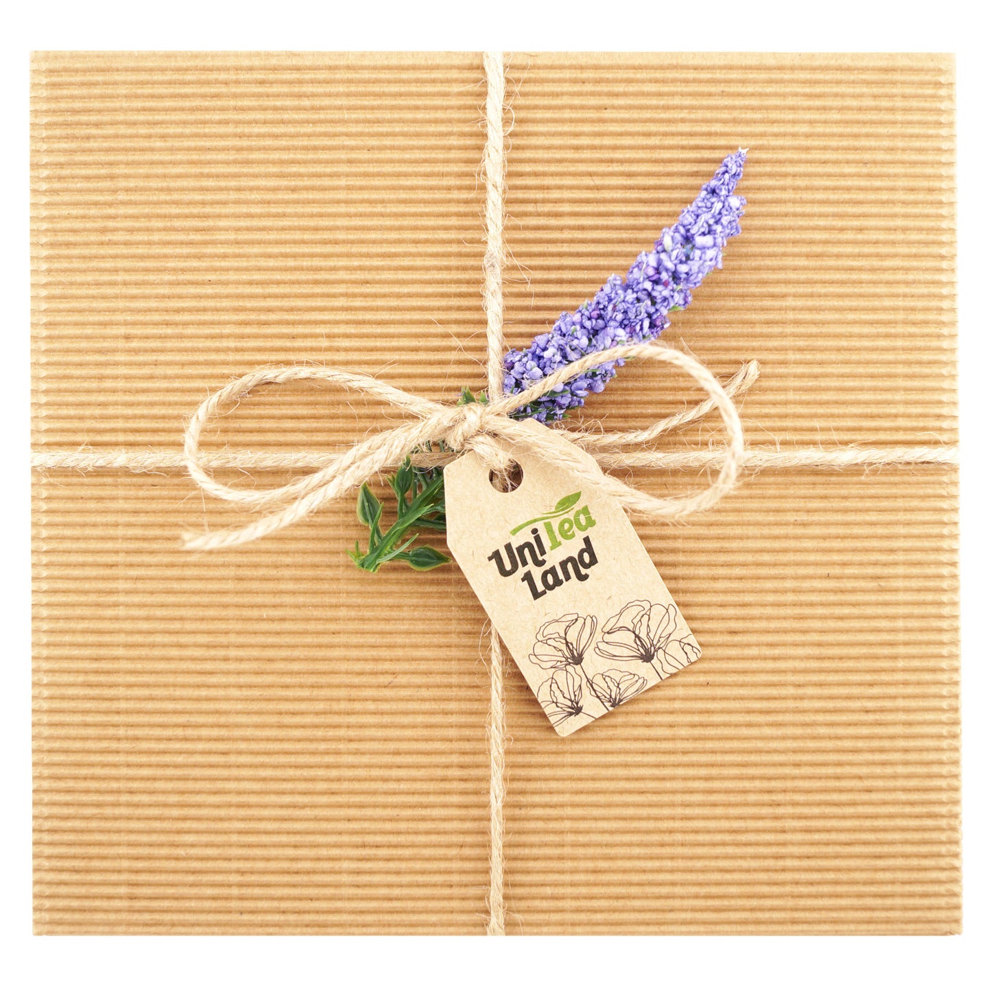 Luxury birthday gift basket with tea and treats for mom or grandma