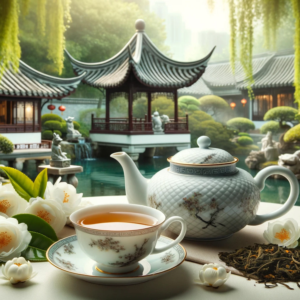 Served Mao Feng White Tea – Organic Chinese White Tea Loose Leaf
