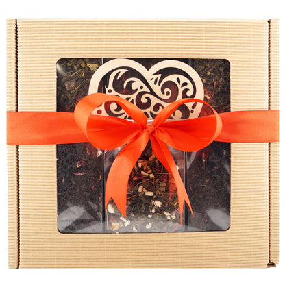 Perfect tea set for her, tea for two with luxury tea blends