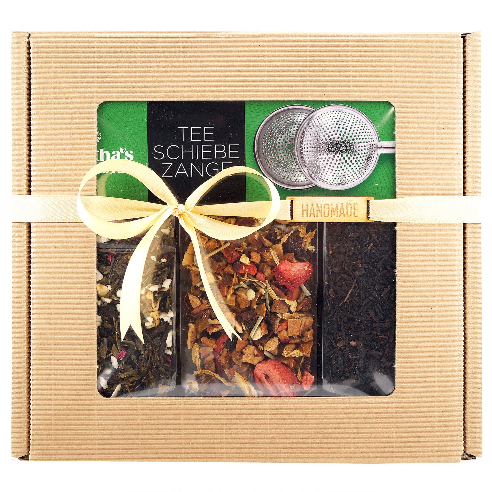 Loose leaf premium black tea blend close-up from Unitea Land gift set