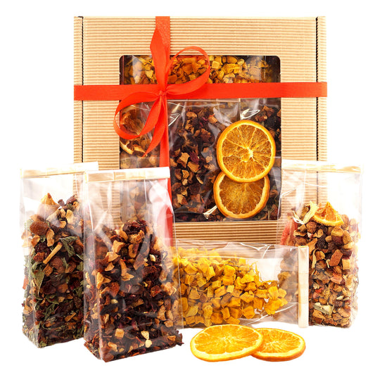 Premium tea gift set with assorted tea collection – perfect gift for mom and grandma