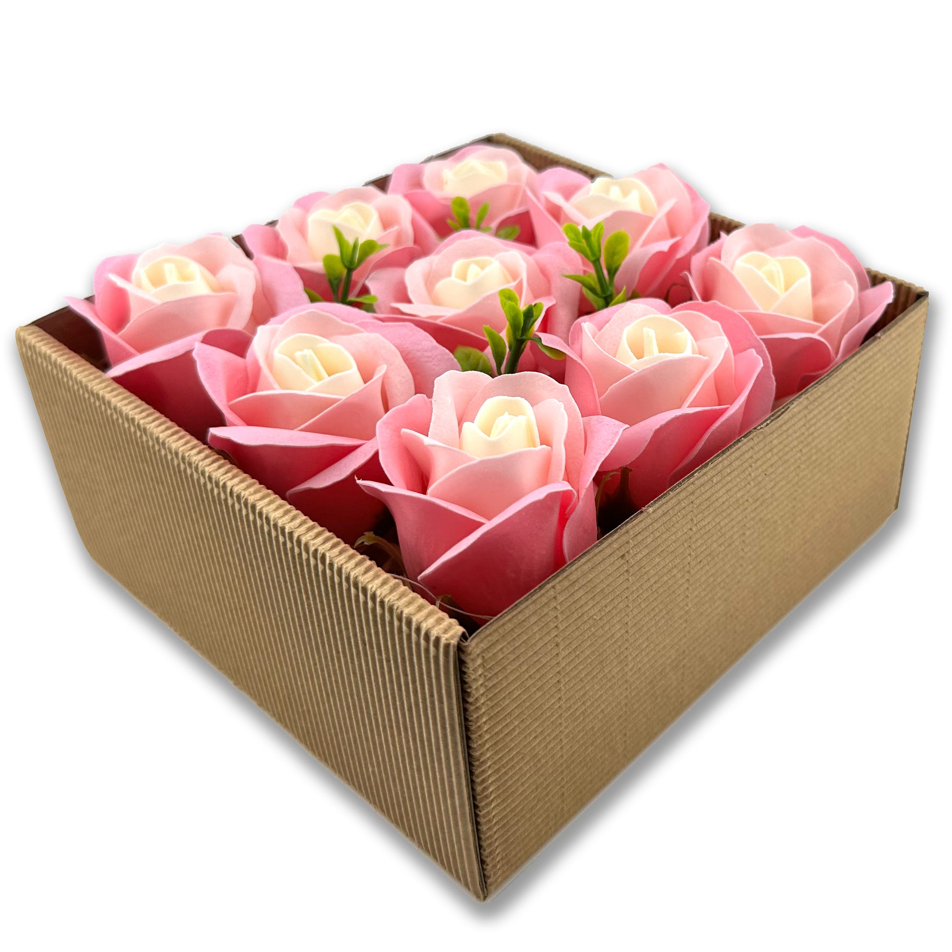 Romantic soap roses in a box – special gift for Valentine’s Day or anniversary