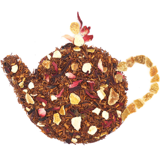 Rooibos Tea Citrus Blossom Organic – Loose Leaf Caffeine-Free Citrus Herbal Tea