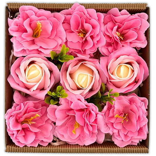 Soap Flower Box – Rose Soap Gift Set, Perfect for Mother's Day, Valentine's, Birthdays, Anniversaries & Special Occasions