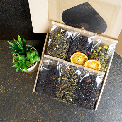 Tea Gift Box with Heart Design – Perfect Gift for Couples