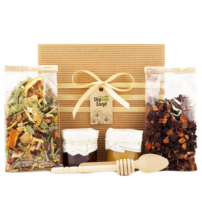 Tea set gift for mom and grandma with assorted premium teas