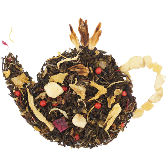 Buy Exotic White Tea with Dragon Fruit, Mango, Pineapple – Loose Leaf Tropical Blend